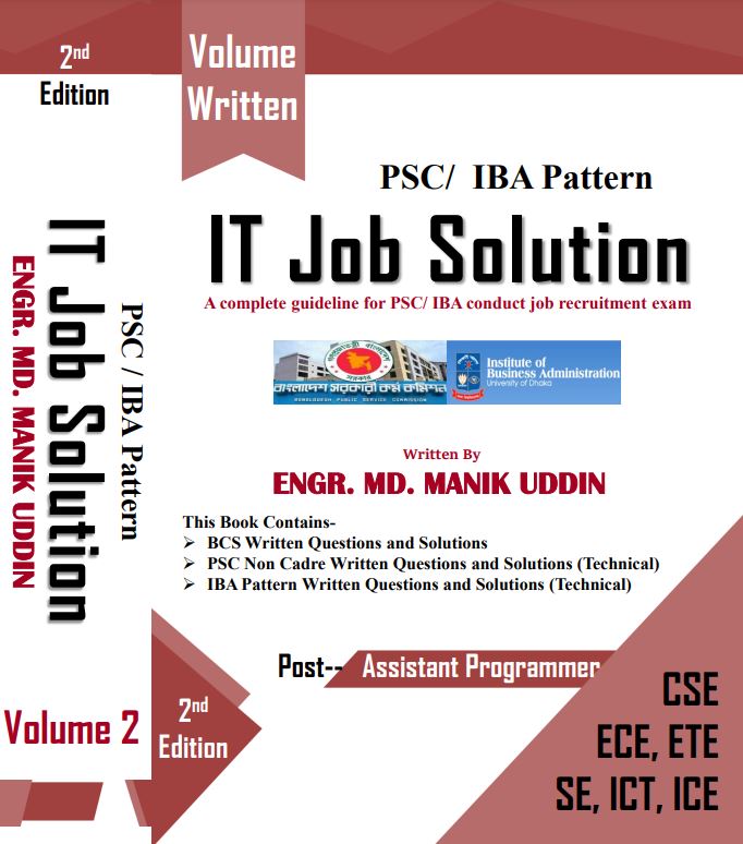 PSC Pattern Written IT Job Solution